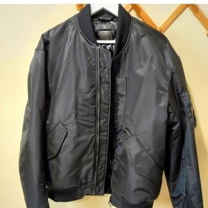 Uniqlo +j jil sander oversized hybrid ma-1 blouson jacket